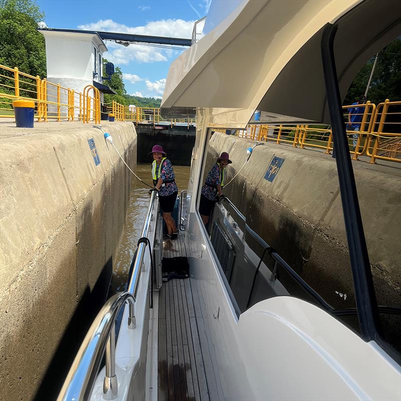 Erie Canal lock - photo © Outer Reef Yachts