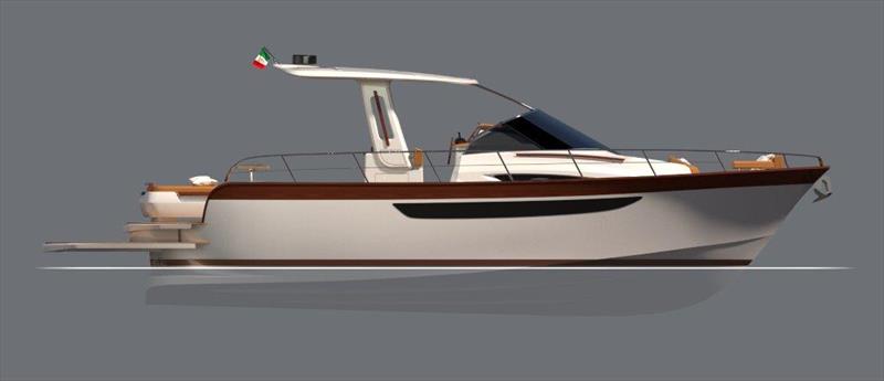 Libeccio 11 Wa New Version 2023 photo copyright Gozzi Mimì taken at  and featuring the Power boat class