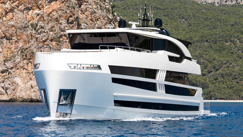 Lazzara UHV 87 - photo © Lazzara Yachts