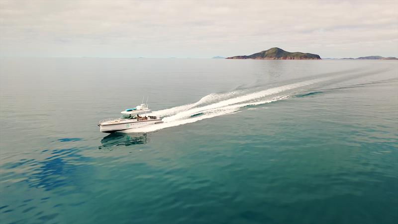 Axopar 37 Sun Top - Whitsundays Reef Adventure photo copyright eyachts taken at  and featuring the Power boat class