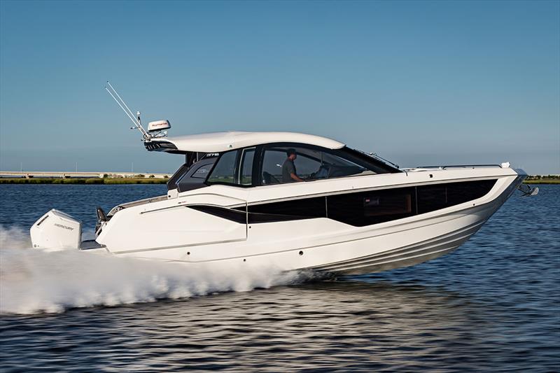 Galeon 375 GTO photo copyright Carson Talbert taken at  and featuring the Power boat class