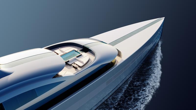 Slice, 85-metre yacht concept - photo © Feadship