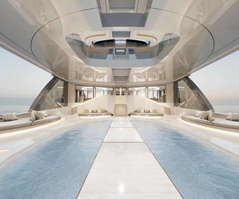 Slice - Pool photo copyright Feadship taken at  and featuring the Power boat class