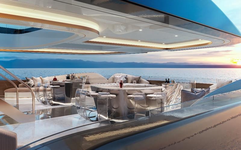 Slice - Sky Lounge photo copyright Feadship taken at  and featuring the Power boat class
