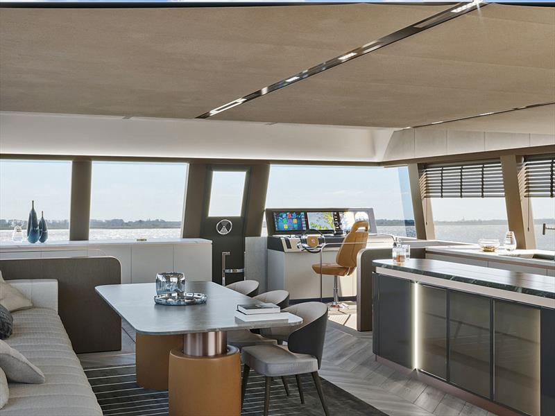 Silent VisionF 82 - Galley - photo © Silent Yachts
