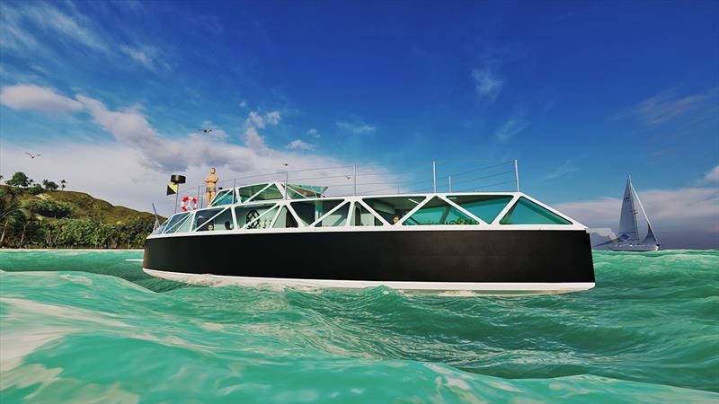 Sovereign Stunner at anchor - photo © Sovereign Ships