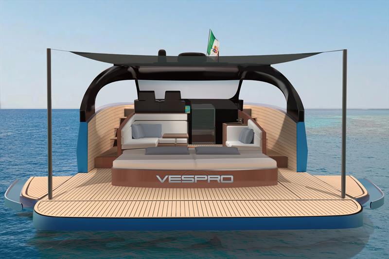 Vespro photo copyright Centouno Navi taken at  and featuring the Power boat class