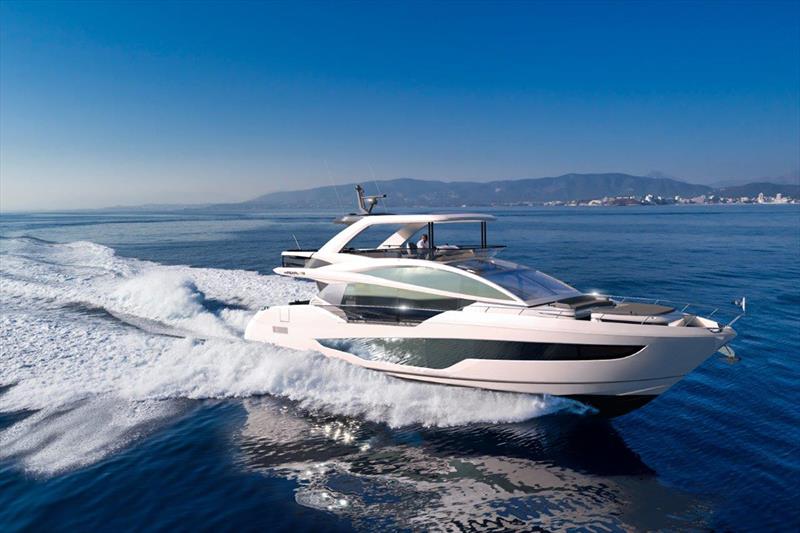 Pearl 72 photo copyright Pearl Yachts taken at  and featuring the Power boat class