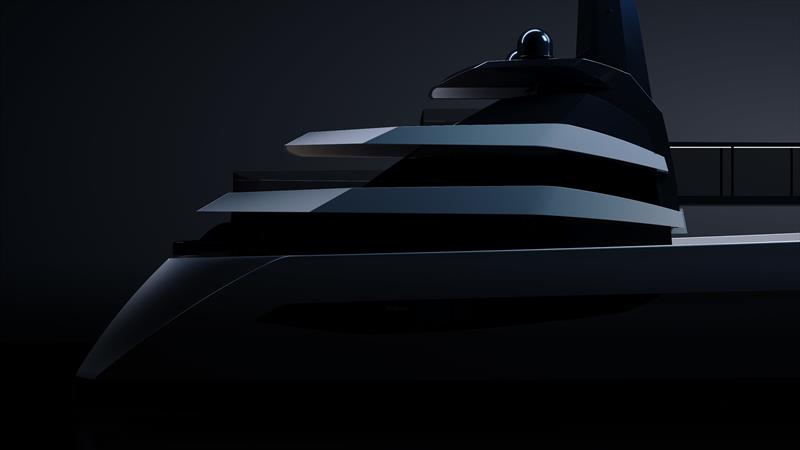 EXPV concept Aft view photo copyright Feadship taken at  and featuring the Power boat class