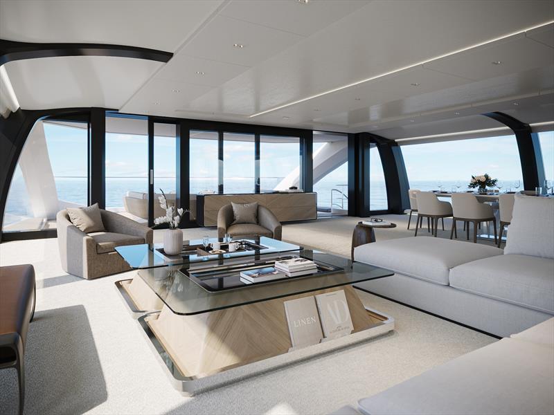 EXPV - Observation lounge FWD photo copyright Feadship taken at  and featuring the Power boat class