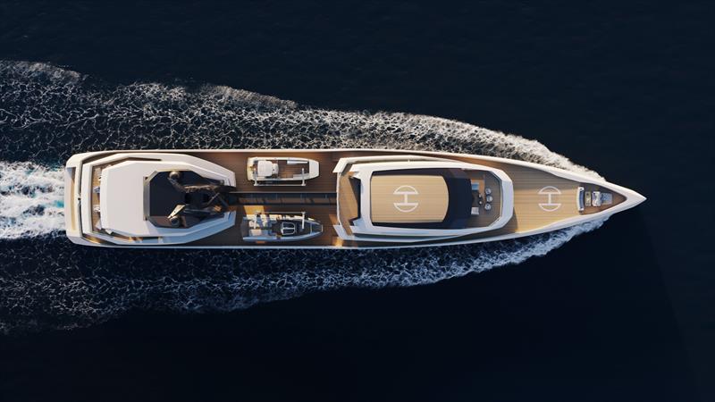 EXPV - Top view running shot photo copyright Feadship taken at  and featuring the Power boat class