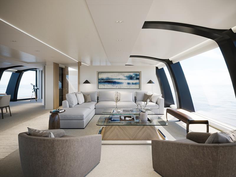 EXPV - Observation lounge aft photo copyright Feadship taken at  and featuring the Power boat class