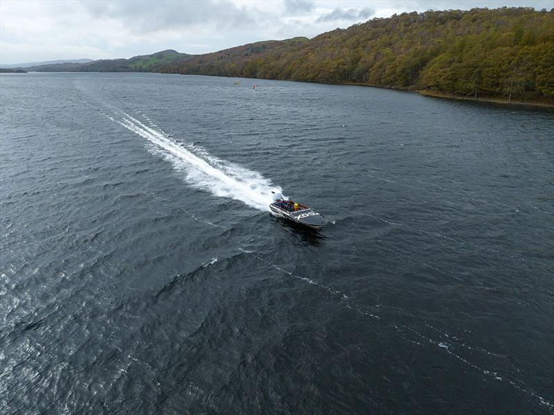 Cox Marine's CXO300 clinch's a coveted World Record title at Coniston Speed Week photo copyright Cox Powertrain taken at  and featuring the Power boat class