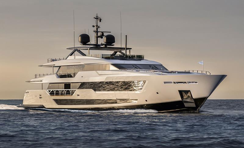 Custom Line 140' superyacht photo copyright Custom Line taken at  and featuring the Power boat class