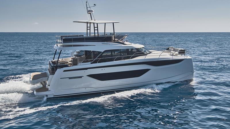The new M48 powercat photo copyright Prestige Yachts taken at  and featuring the Power boat class