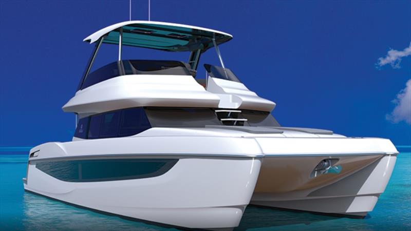 Aquila 42 power catamaran photo copyright Aquila Boats taken at  and featuring the Power boat class
