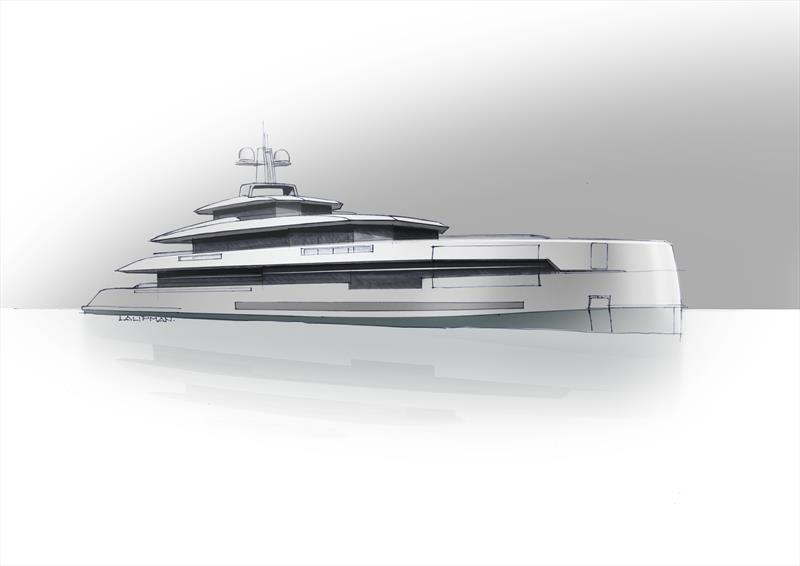 Project YN 20857, code-named Project Setteesettanta photo copyright Heesen Yachts taken at  and featuring the Power boat class