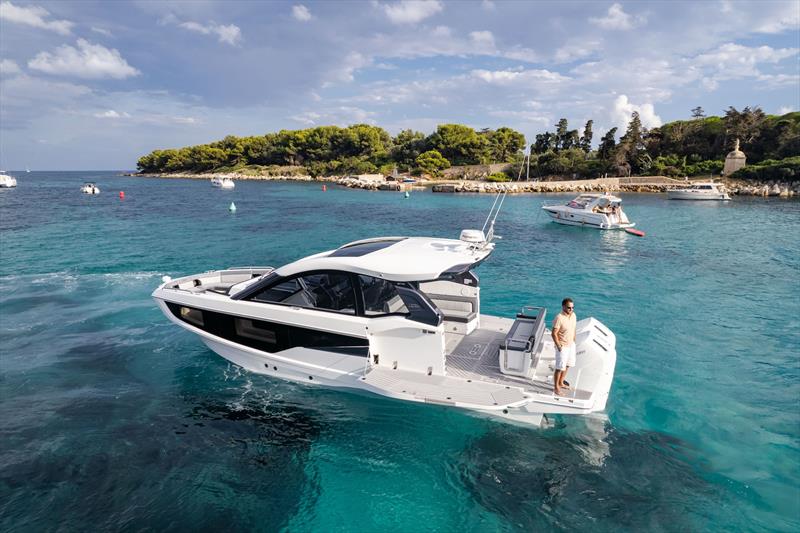 Galeon 375 GTO photo copyright Galeon Yachts taken at  and featuring the Power boat class