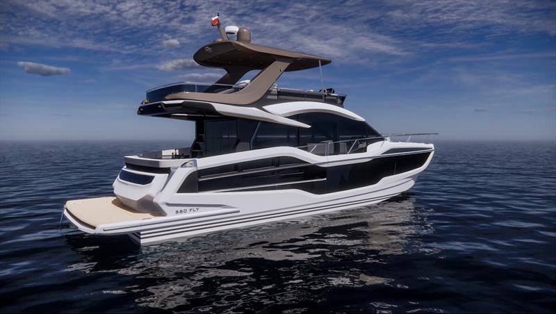 Galeon 560 FLY photo copyright Galeon Yachts taken at  and featuring the Power boat class