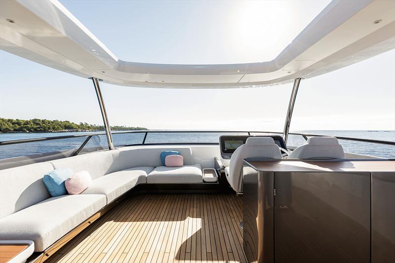 Azimut Grande 26m - Flybridge photo copyright Azimut Yachts taken at  and featuring the Power boat class