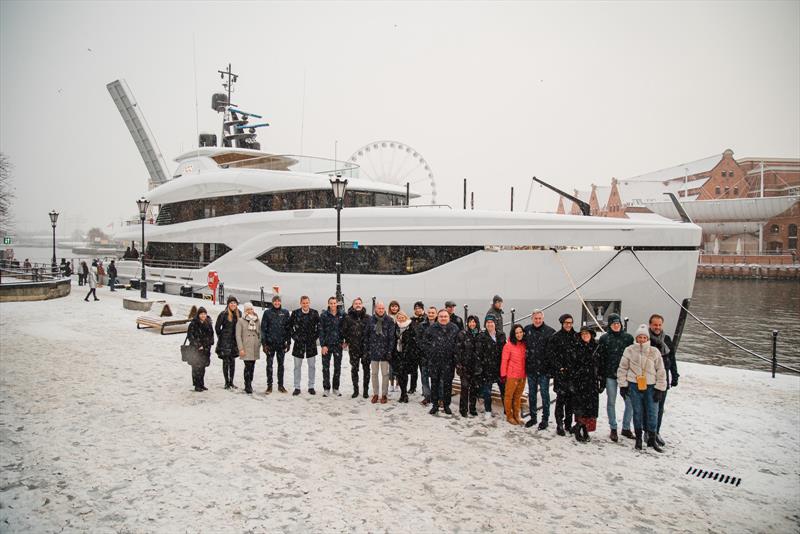 C144s ACE christening ceremony photo copyright Conrad Shipyard taken at  and featuring the Power boat class