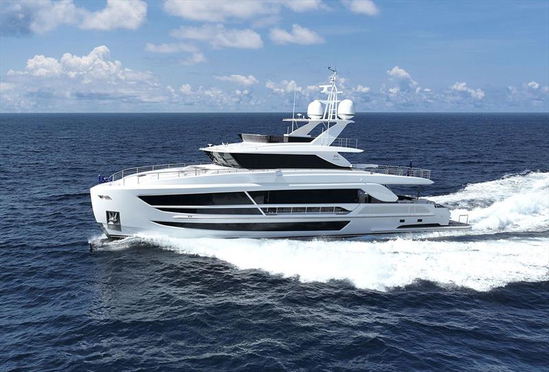 Horizon FD100 photo copyright Horizon Yachts taken at  and featuring the Power boat class