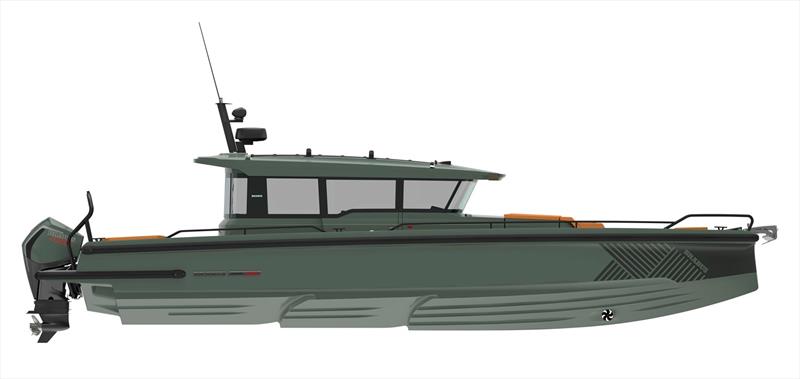 Brabus Marine Shadow 900 XC Stealth Green photo copyright Brabus Marine taken at  and featuring the Power boat class