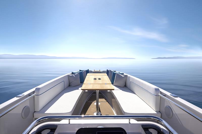 Capoforte SQ240i with 50kW Molabo ISCAD electric inboard motor photo copyright Capoforte taken at  and featuring the Power boat class