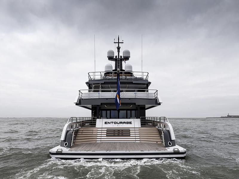 Amels 60, ENTOURAGE photo copyright Damen Yachting taken at  and featuring the Power boat class