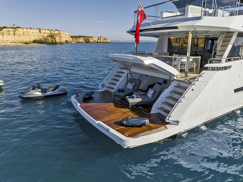 100 Yacht photo copyright Sunseeker International taken at  and featuring the Power boat class