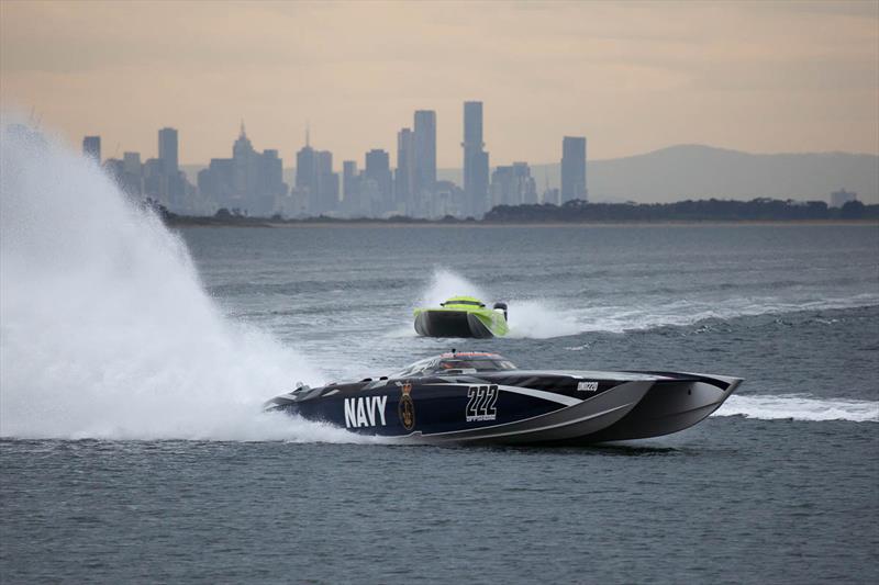 222 Offshore Racing on their way to a win - 2023 Offshore Superboat Championship - photo © Australian Offshore Powerboat Club