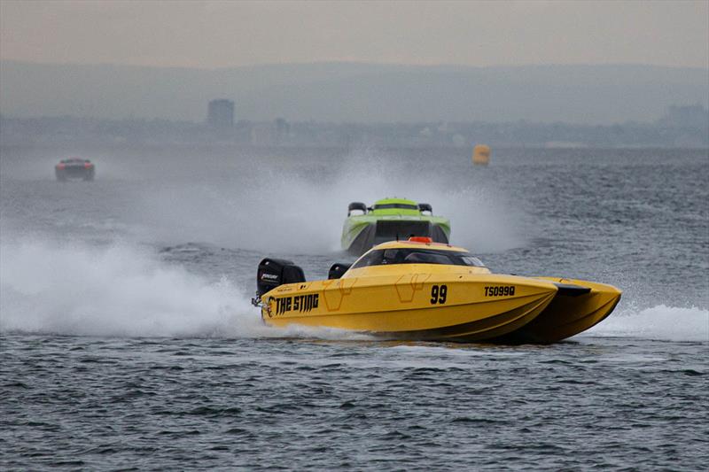 The Sting - Viciously quick on the water. Wonderfully friendly on land - 2023 Offshore Superboat Championship photo copyright Australian Offshore Powerboat Club taken at  and featuring the Power boat class