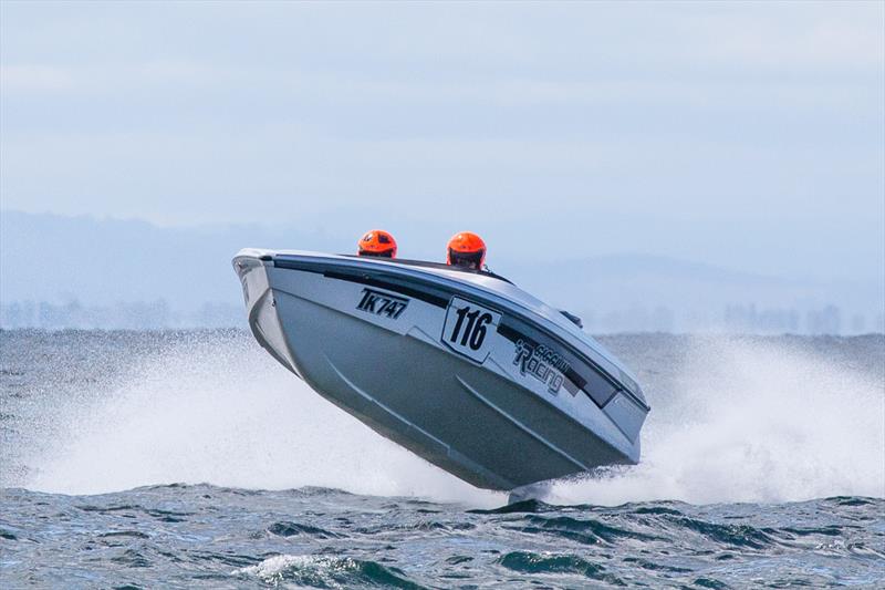 Team Airborne. Sorry, we mean Team Gigglin - 2023 Offshore Superboat Championship - photo © Australian Offshore Powerboat Club