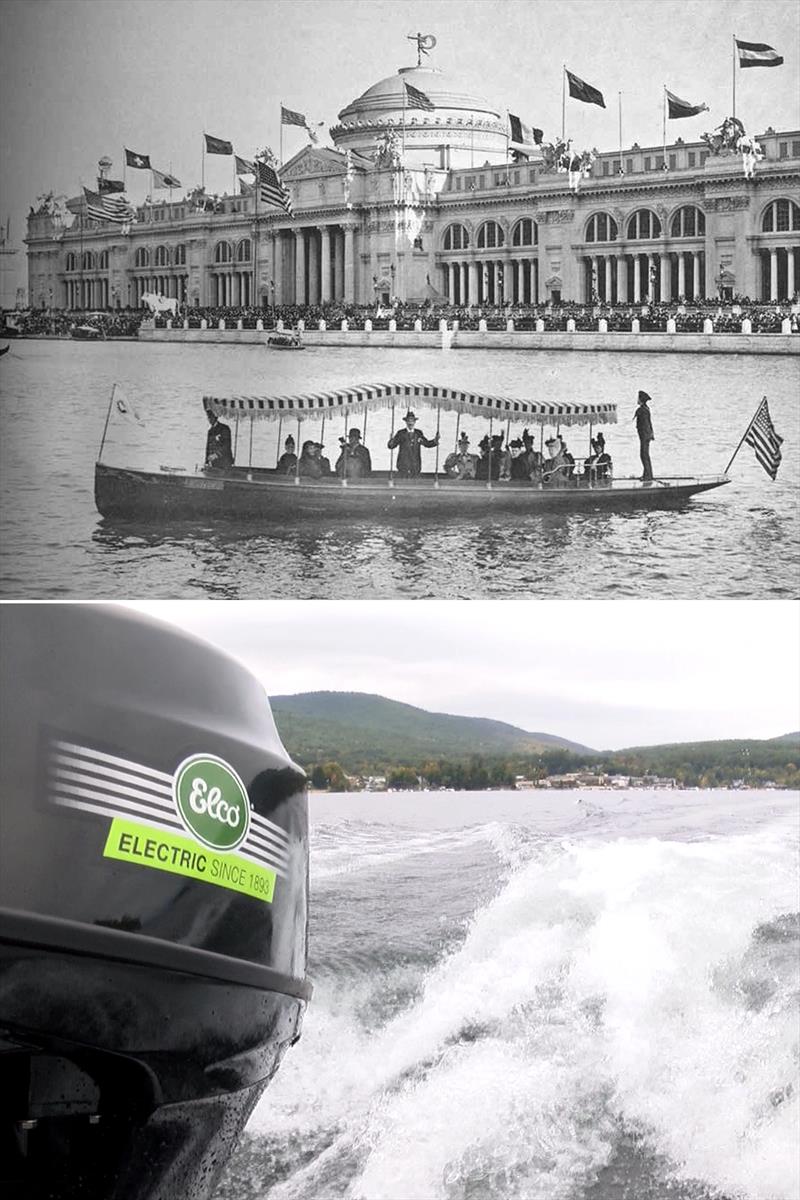 World's first electric boat motors still trailblazing at 130 photo copyright Elco Motor Yachts taken at  and featuring the Power boat class