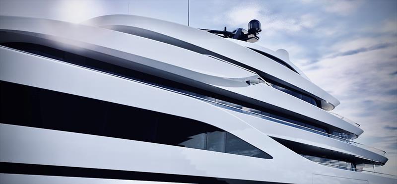 `Project Spyder` Admiral 88m megayacht photo copyright The Italian Sea Group taken at  and featuring the Power boat class