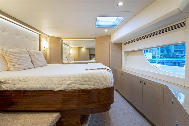 Horizon PC60 - VIP Stateroom photo copyright Horizon Yachts taken at  and featuring the Power boat class