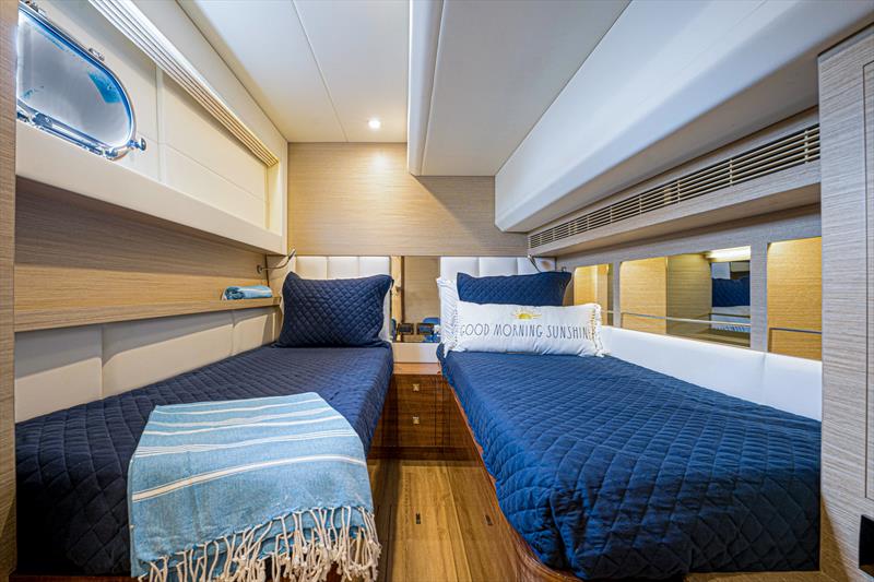 Horizon PC60 - Stbd. Twin Stateroom photo copyright Horizon Yachts taken at  and featuring the Power boat class