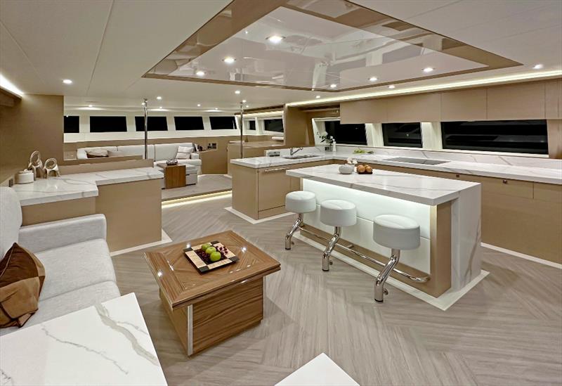 Horizon PC68 -Open Salon photo copyright Horizon Yachts taken at  and featuring the Power boat class