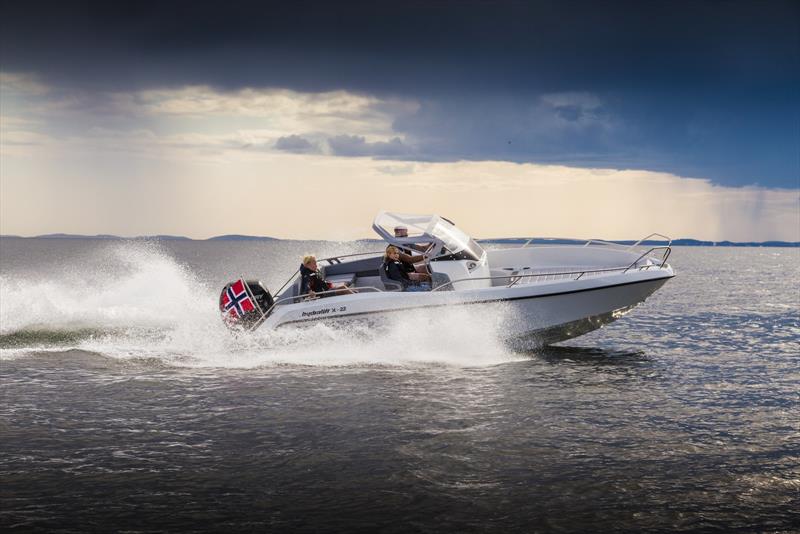 Hydrolift X-22 photo copyright Eker Design taken at  and featuring the Power boat class