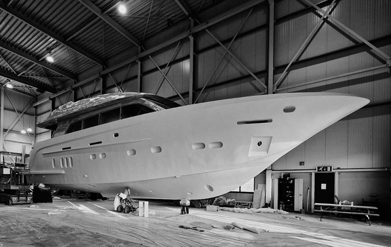 21.27 metre Project Micamo photo copyright Van der Valk Shipyard taken at  and featuring the Power boat class