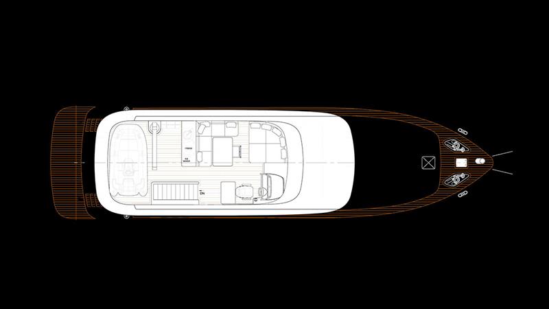 21.27 metre Project Micamo layout photo copyright Van der Valk Shipyard taken at  and featuring the Power boat class