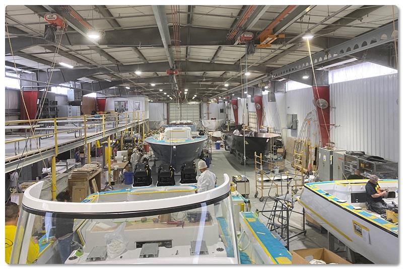 New Jersey manufacturing facility - photo © Viking Yachts