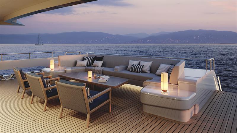YN 20457 Project Akira - Main deck aft photo copyright Heesen Yachts taken at  and featuring the Power boat class