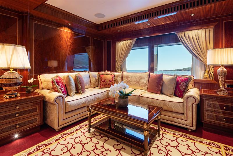 56m My Legacy - Owner cabin - photo © The Really Good Media Company