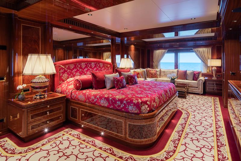 56m My Legacy - Owner cabin - photo © The Really Good Media Company