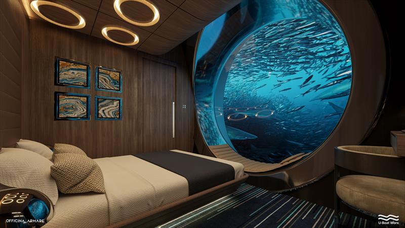 U-Boat Worx releases interior design for Nautilus Yacht Submarine