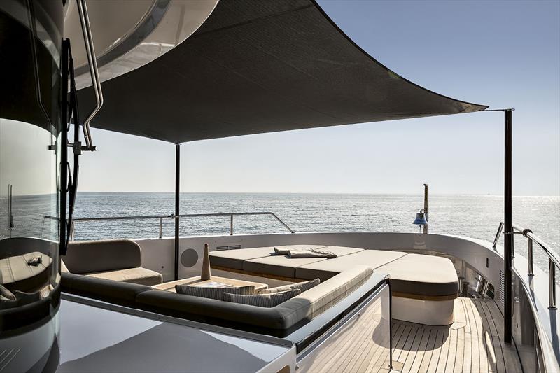 Benetti Oasis 34M - Upper deck - photo © Benetti Yachts