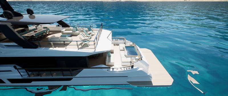 Alpha Squalo Trenta photo copyright Denison Yachting taken at  and featuring the Power boat class