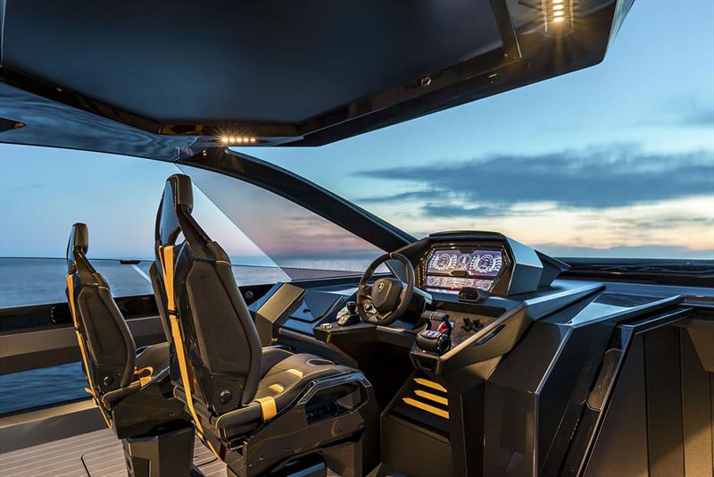 The Italian Sea Group delivered the second Tecnomar for Lamborghini 63 in Miami photo copyright The Italian Sea Group taken at  and featuring the Power boat class