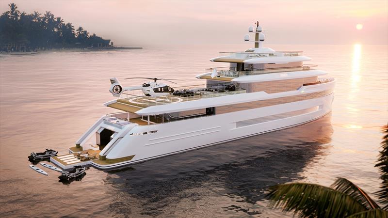 60m explorer yacht project Mimer photo copyright Viken Group taken at  and featuring the Power boat class